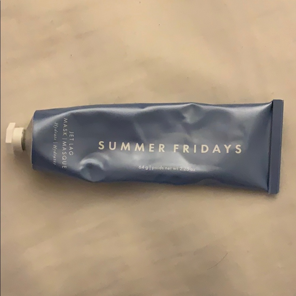 Summer Friday’s jet lag mask